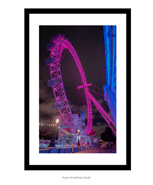 London Eye 2 Portrait Colour