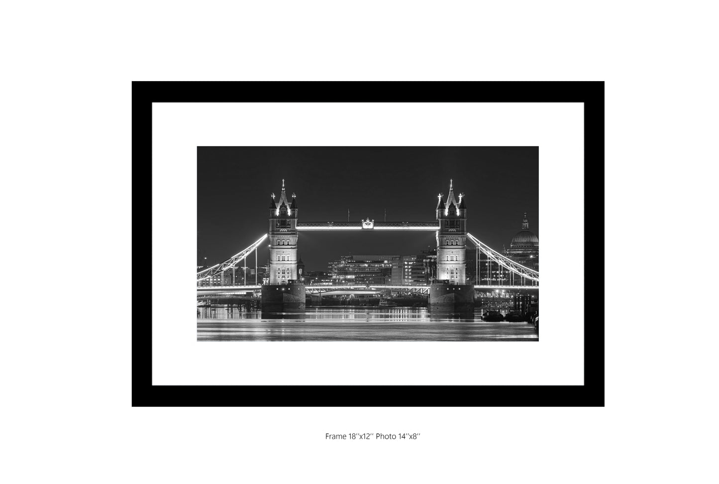 Tower Bridge B&W