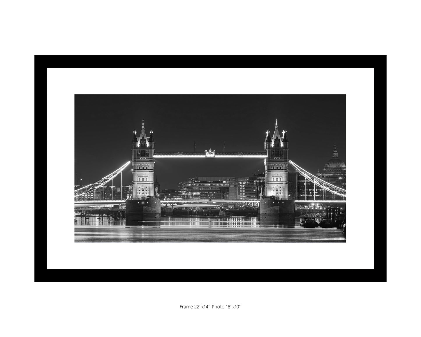 Tower Bridge B&W