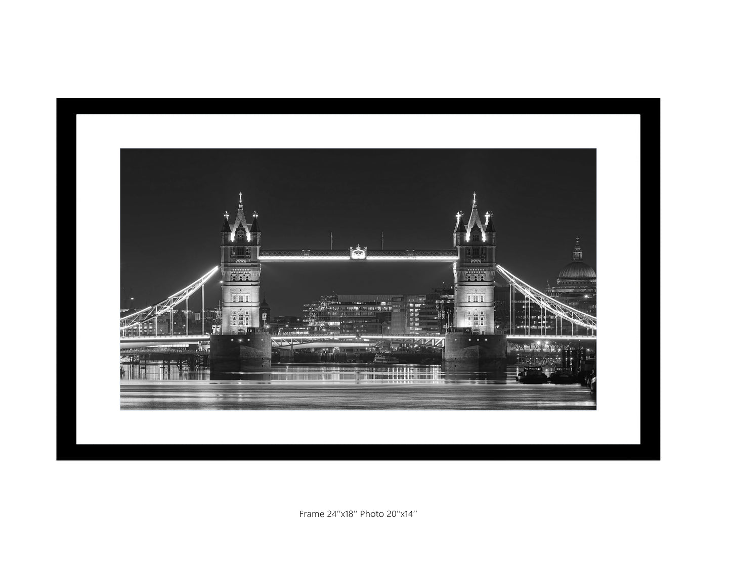 Tower Bridge B&W